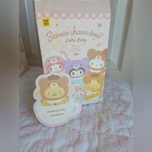 Sanrio Latte Baby Plush Pompompurin Pudding Latte TOP TOY Confirmed